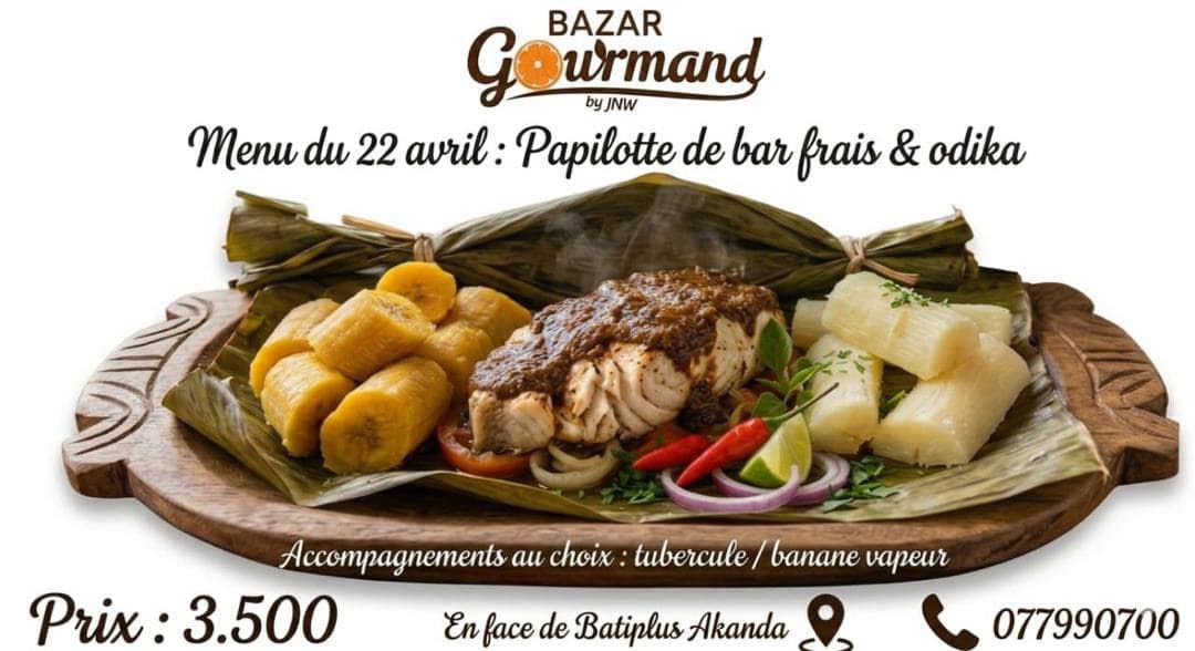 Papilotte de Bar Frais & Odika